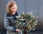 Christmas Wreath Making with North and Flower