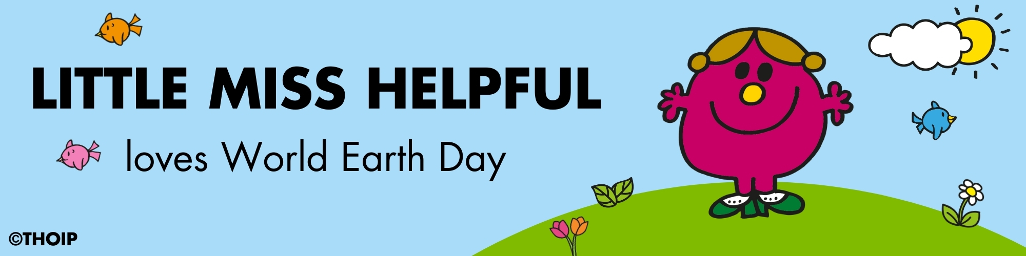 Header Little Miss Helpful World Earth Day