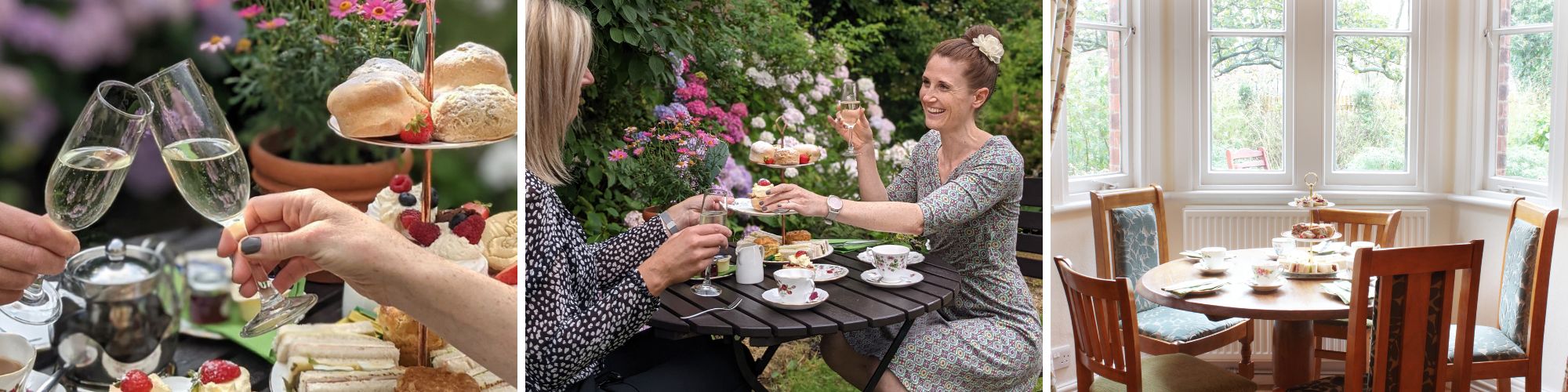 Mother's Day Afternoon Tea Collage